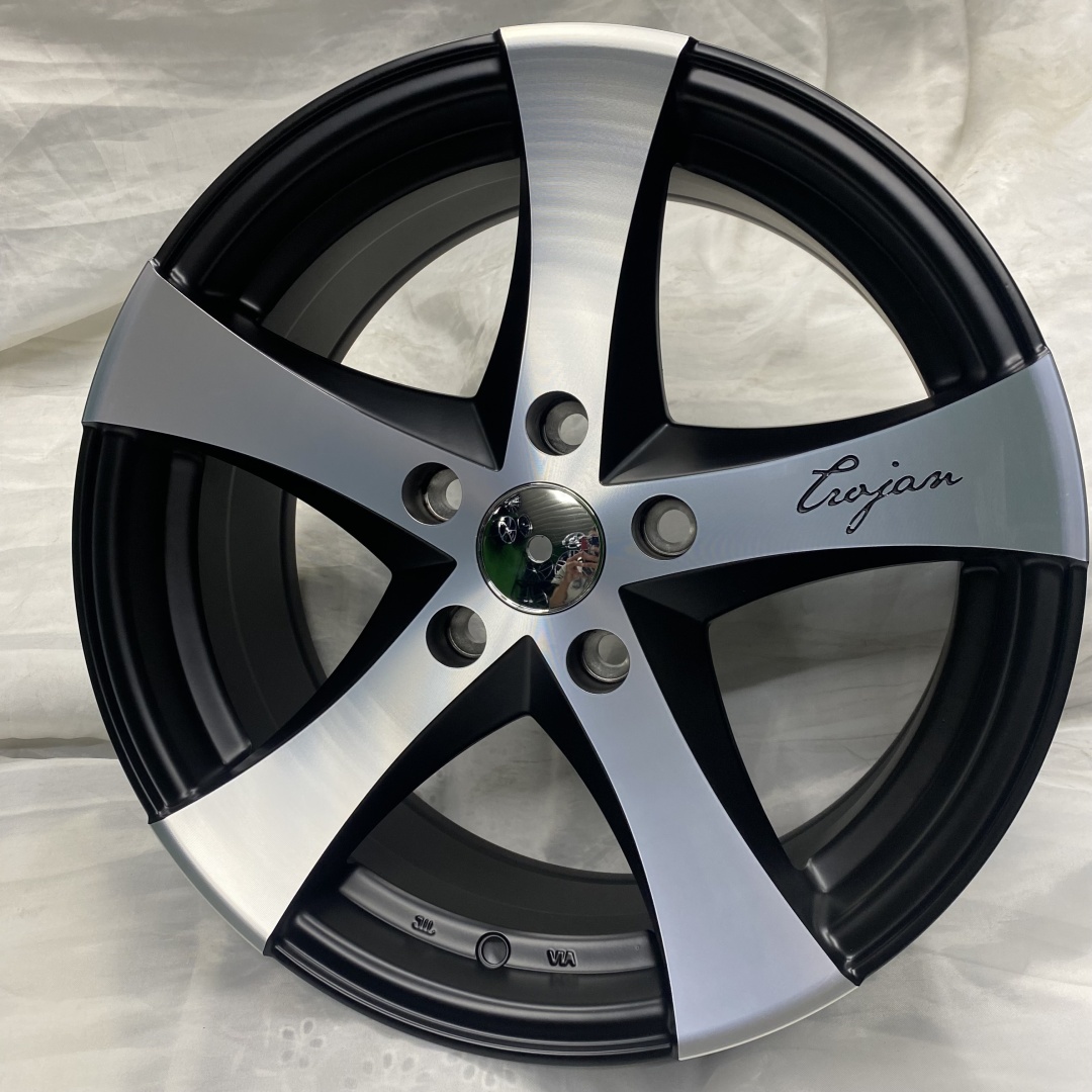 TROW HP204 7x16/4x100 D67.1 ET30 4 диска серебристый, черный