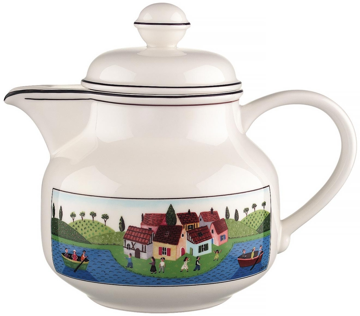 Villeroy&Boch чайник  1023370460 0.9 л, фарфор
