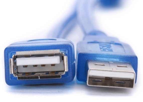 Кабель USB 2.0 A - USB 2.0 A 1.5 м