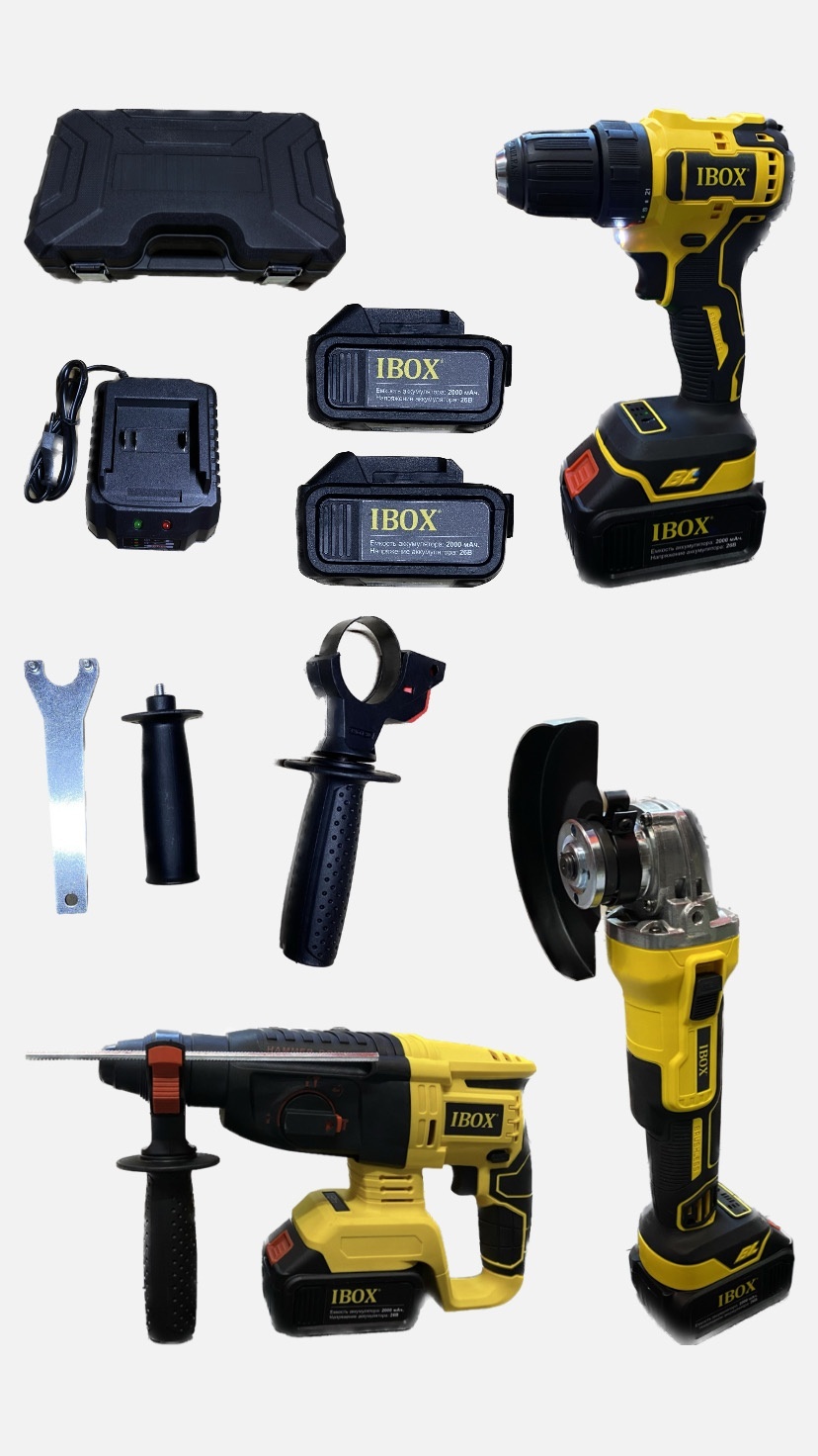 Купить Набор электроинструментов IBOX 3в1 12309856 в кредит в Алматы ...