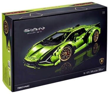 Конструктор Technique Lamborghini Sian KN121501, деталей 3696 шт