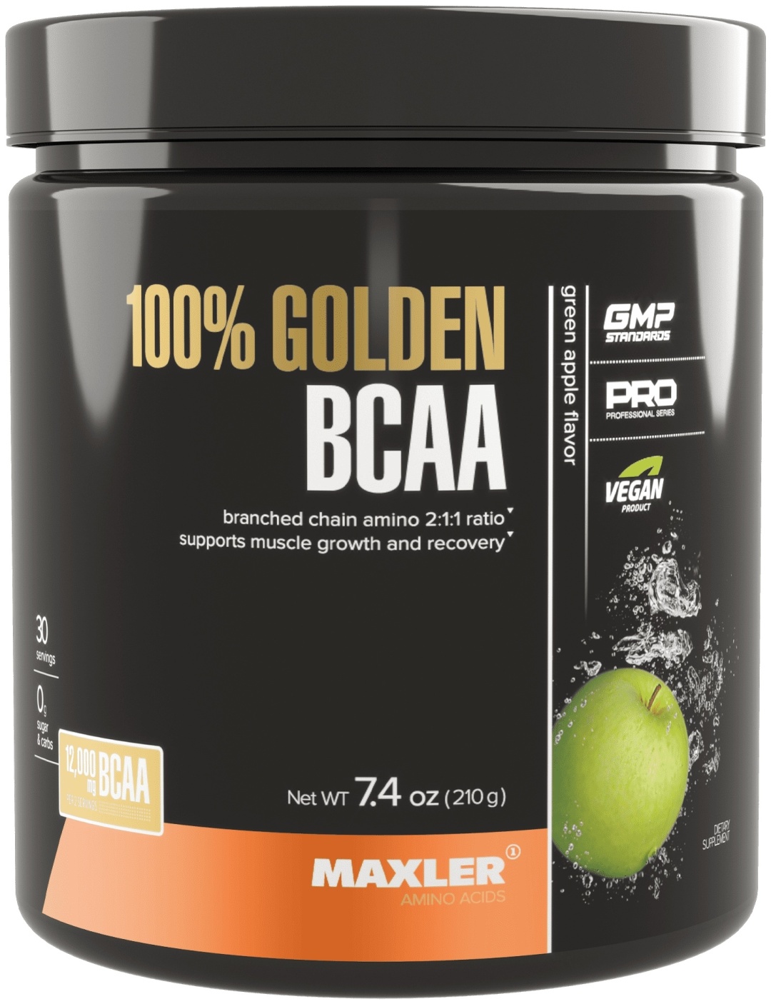 Купить BCAA Maxler 100% Golden BCAA зеленое яблоко 210 г в кредит в ...