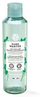YVES ROCHER Pure Menthe мицеллярная вода 200 мл