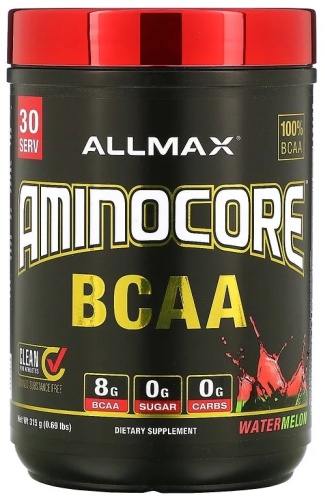 ALLMAX Nutrition Aminocore BCAA Арбуз 315 г