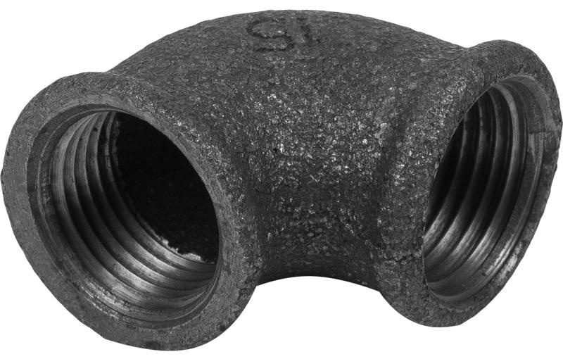Купить Угольник 90 1/2 1/2, чугун оцинкованный, 1 шт в Алматы – Магазин ...
