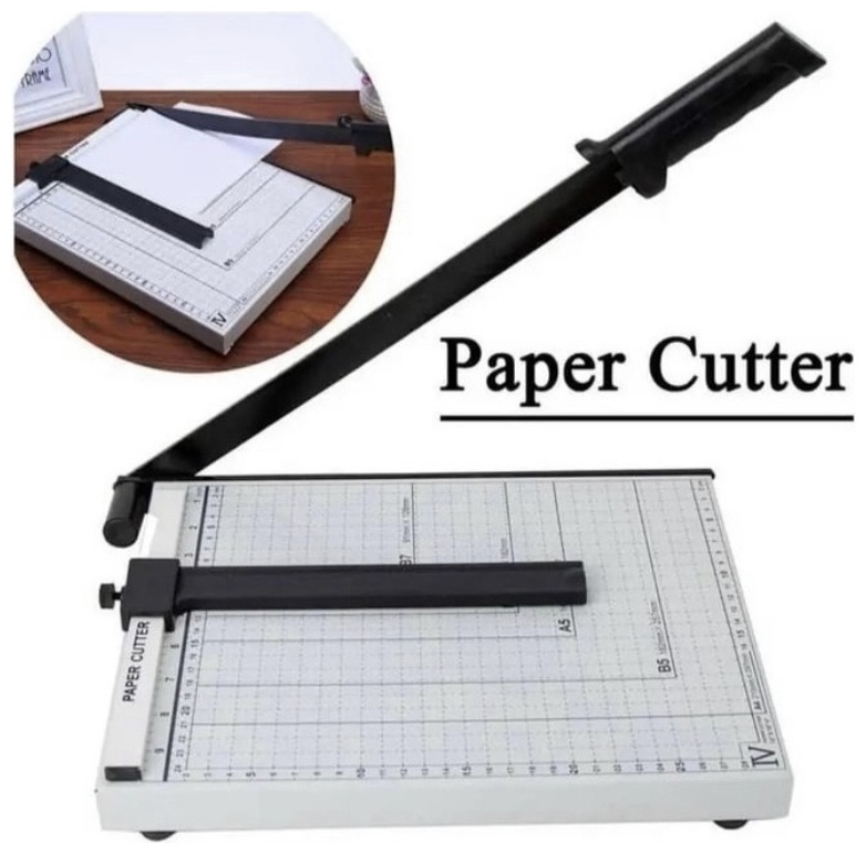 Резак для бумаг Paper 17452078, А4 формат, серый