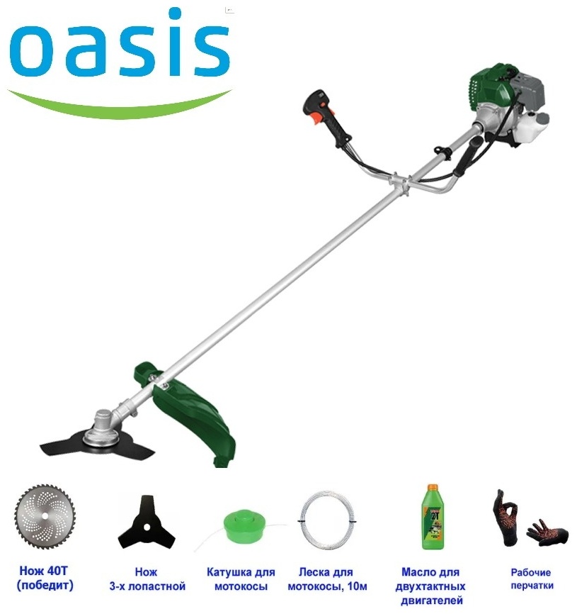Купить Триммер для газона Oasis TB-250P [R] в Алматы – Магазин на Kaspi.kz