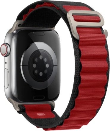 Ремешок WAT для Apple Watch Series 7, Watch Series 8 красный