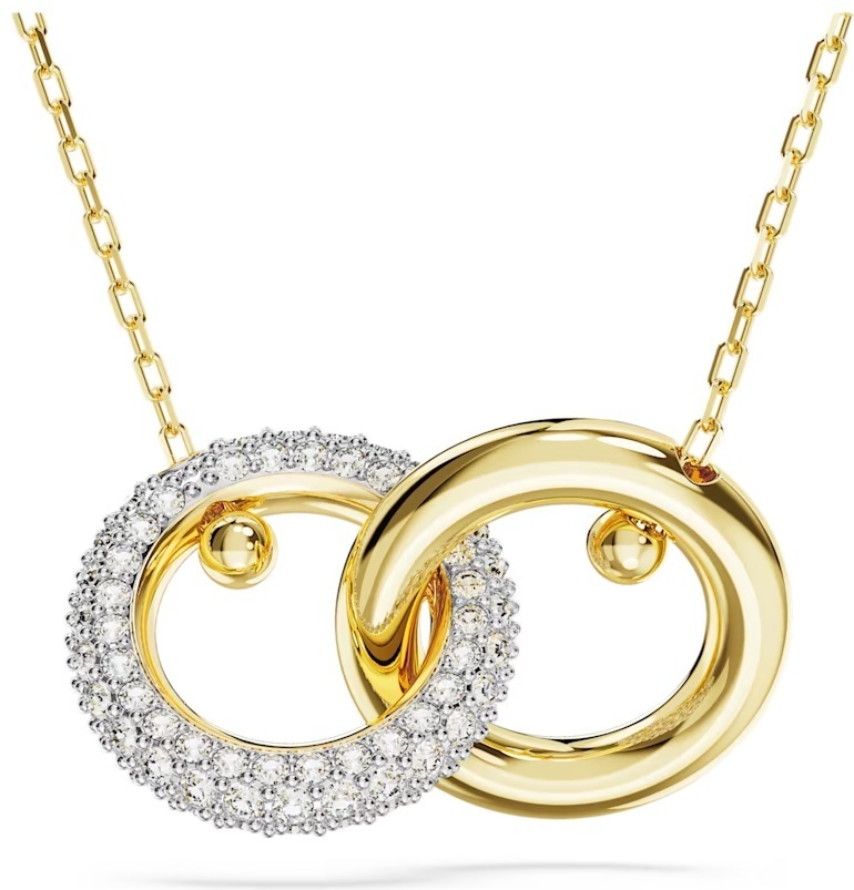Swarovski длина 45 см ювелирный сплав, кристаллы Swarovski, цирконий