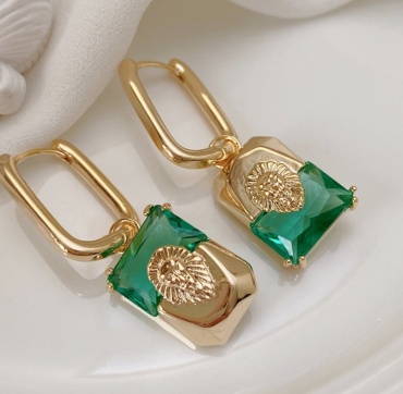 Серьги KOREAN SILVER бижутерный сплав, цирконий