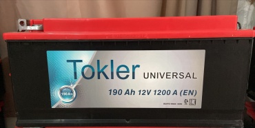 Tokler Universal 6СТ-190Ah +/-