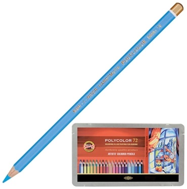Цветной карандаш KOH-I-NOOR форма шестигранная 72 шт