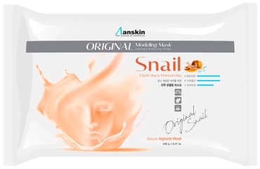 Маска для лица ANSKIN альгинатная Snail 240 г