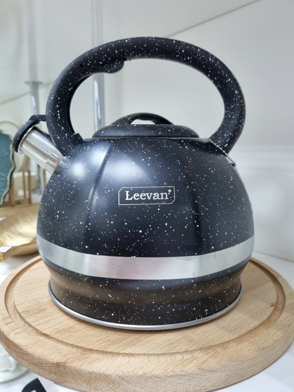 Leevan чайник A-772 3.5 л, нержавеющая сталь