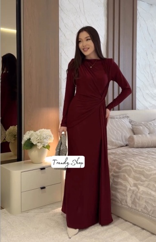 Вечернее платье Fashion бордовый