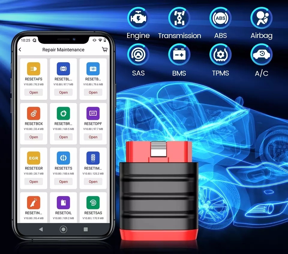 Купить ThinkCar мультимарочный автосканер Thinkdiag mini в Алматы ...