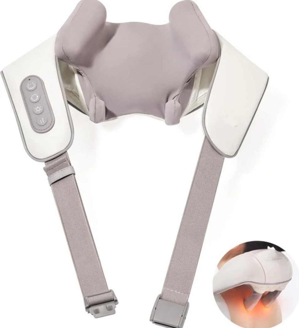 Массажер GWD GW-0892 воротник 3D-массаж, вибрационный, инфракрасный прогрев