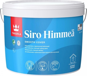 Tikkurila водно-дисперсионная Siro Himmea 9 л, белый