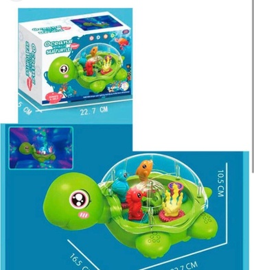 Музыкальная игрушка 121JOY Черепашка пластик