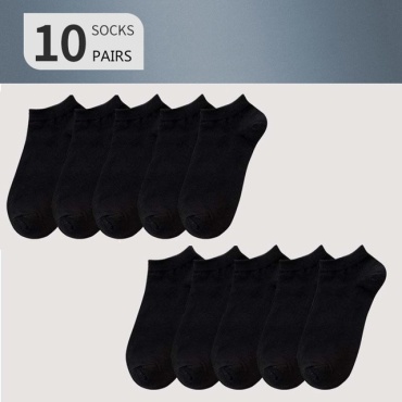Носки 10 пар черный 36-41