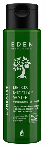 Eden Detox мицеллярная вода 200 мл