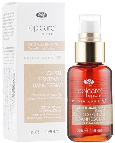 Lisap Milano Top Care Repair Illuminante Shining масло 50 мл