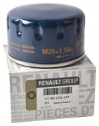 Renault масляный фильтр 7700274177