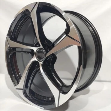 DIVAD TL992 8.5x19/5x112 D66.45 ET35 4 диска черный, серебристый