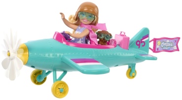 Набор Family. Игровой набор Челси с самолетом Barbie HTK380