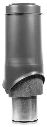 Krovent вентиляционная труба для скатной кровли Pipe-VT 500x150 мм, серый