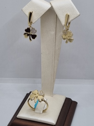 Zhanar Gold ZHA84-621 вес 5.39 г золото, цирконий