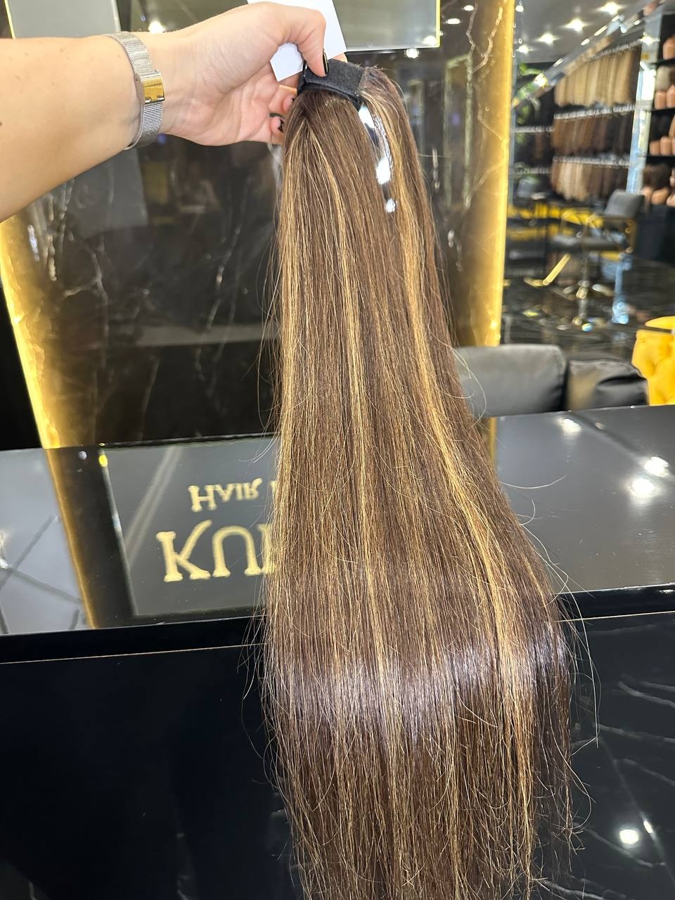 Kukla.hair.kz шиньон мультиколор женский