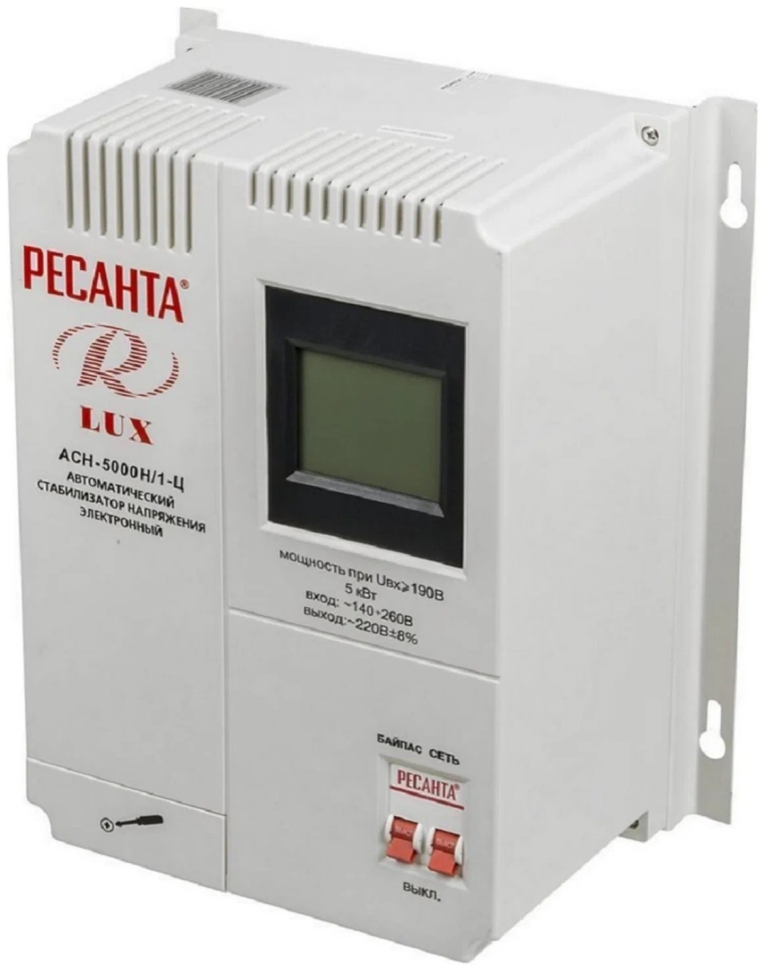 Стабилизатор напряжения Ресанта LUX АСН-5000Н/1-Ц