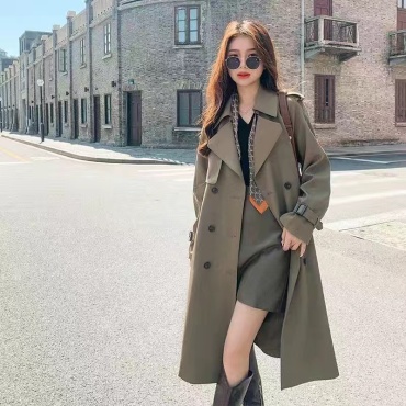 Тренчкот Fashion Style коричневый