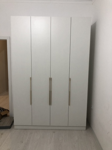 Распашной шкаф ZETA 1.6, 160x240х50 см, белый