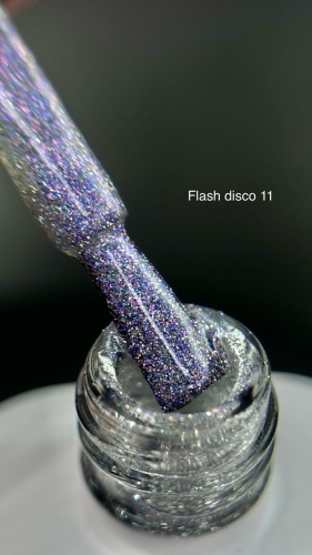 Lion гель-лак Disco Flash 11 камуфлирующее 14 мл