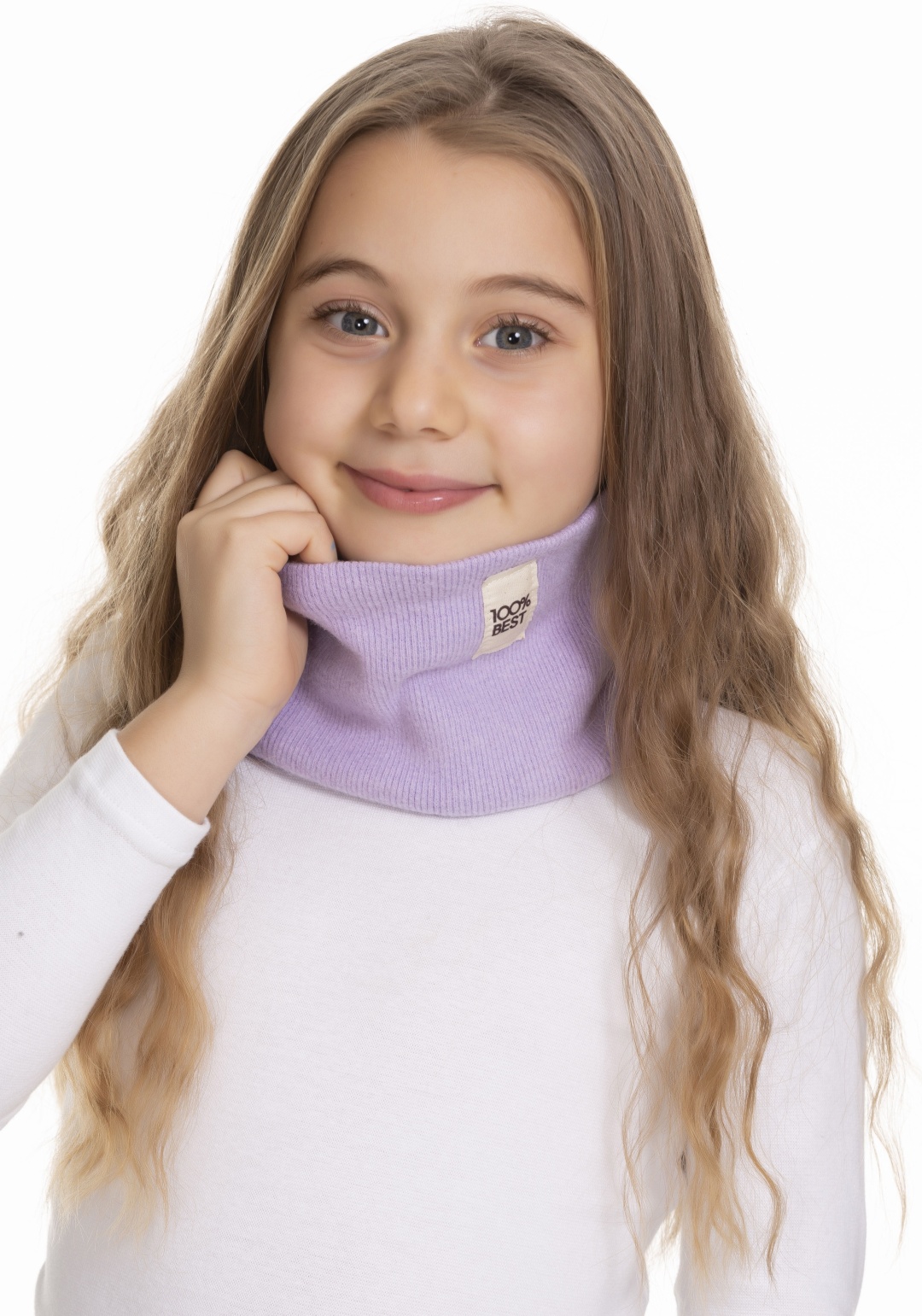 Купить Снуд детский хлопок, шерсть 22 см x 21 см в кредит в Алматы ...