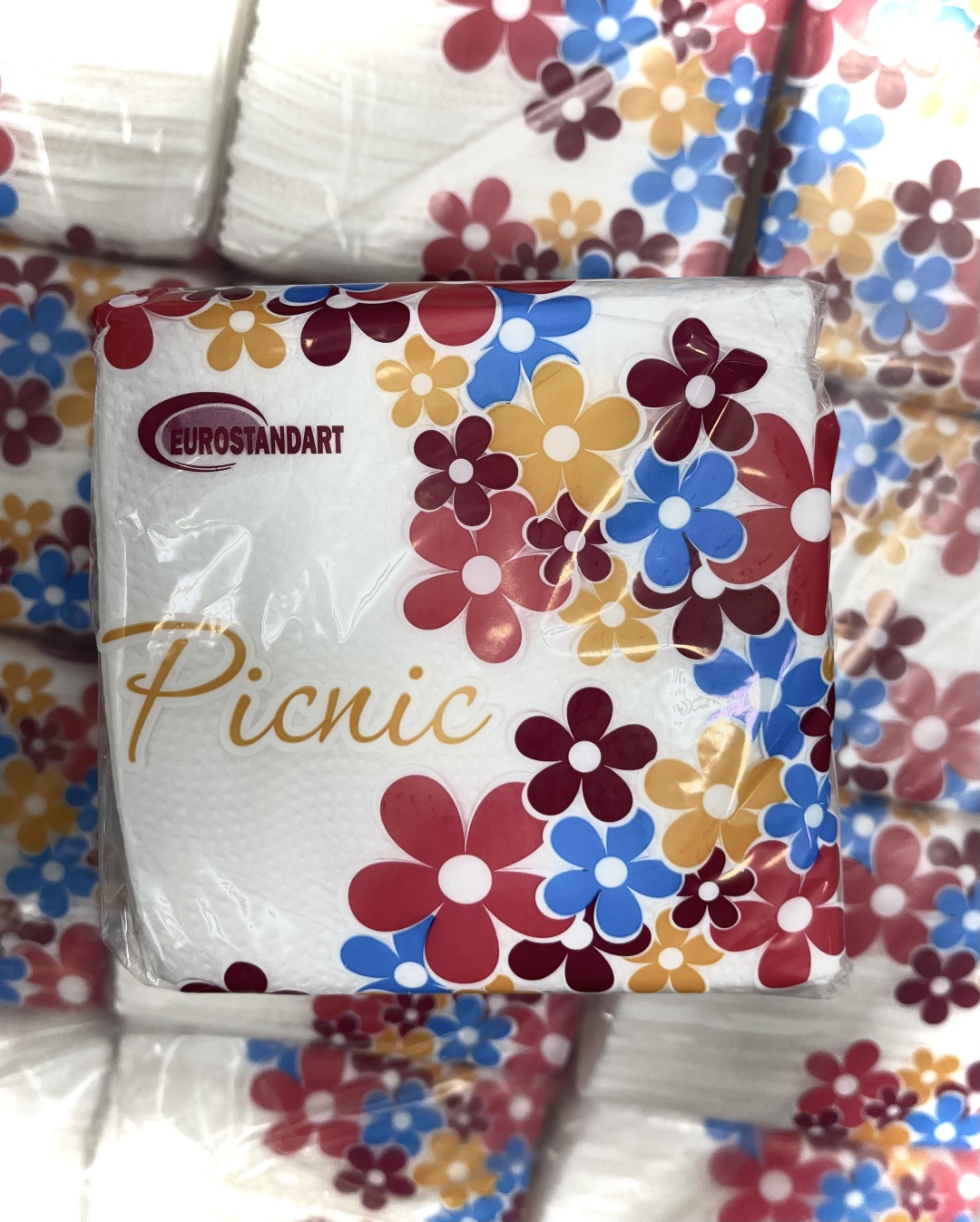 Бумажные салфетки Бумажные салфетки сервирочные Picnic, 90 шт 90 шт
