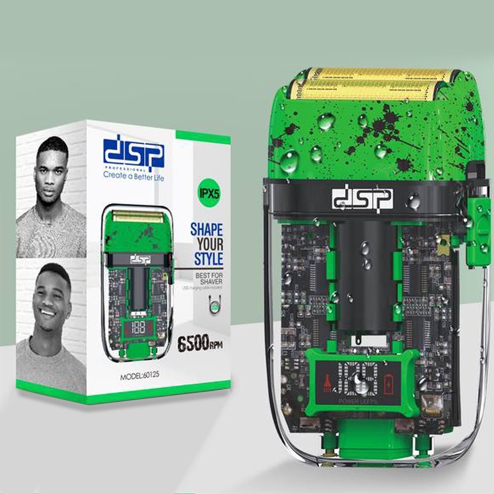 Электробритва DSP 60125 Green сеточная