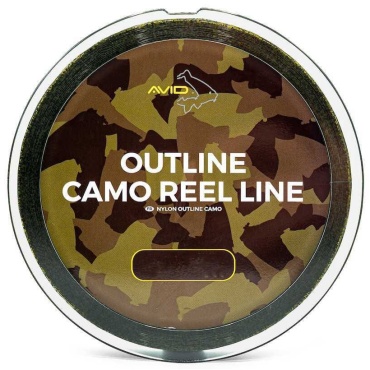 Леска Avid монофильная Outline Camo Reel Line 0.28 мм камуфляж
