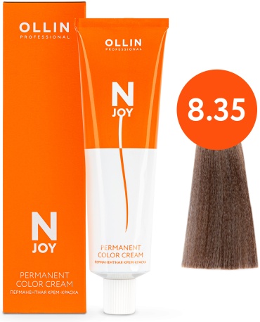 Ollin Professional N-JOY 8.35 крем-краска 100 мл