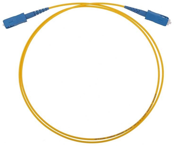Патч-корд оптический Uni-Telco simplex SM (G.657.A1) SC/SC 3 м