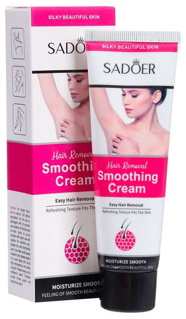 SADOER крем для депиляции, для тела Smoothing Cream 50 мл
