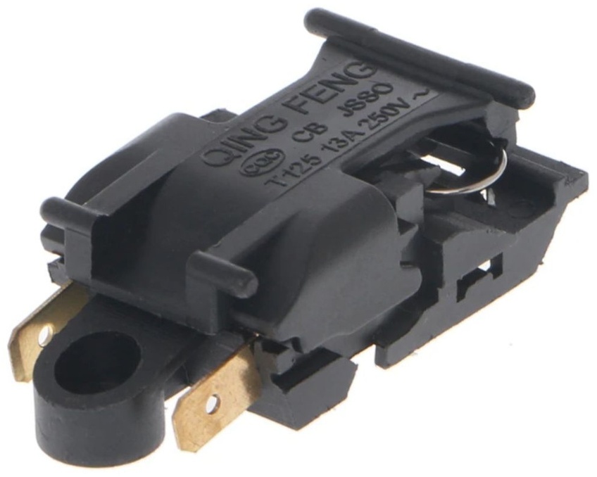 Кнопка Термостат для чайника KSD588-A 13A 250V, черный