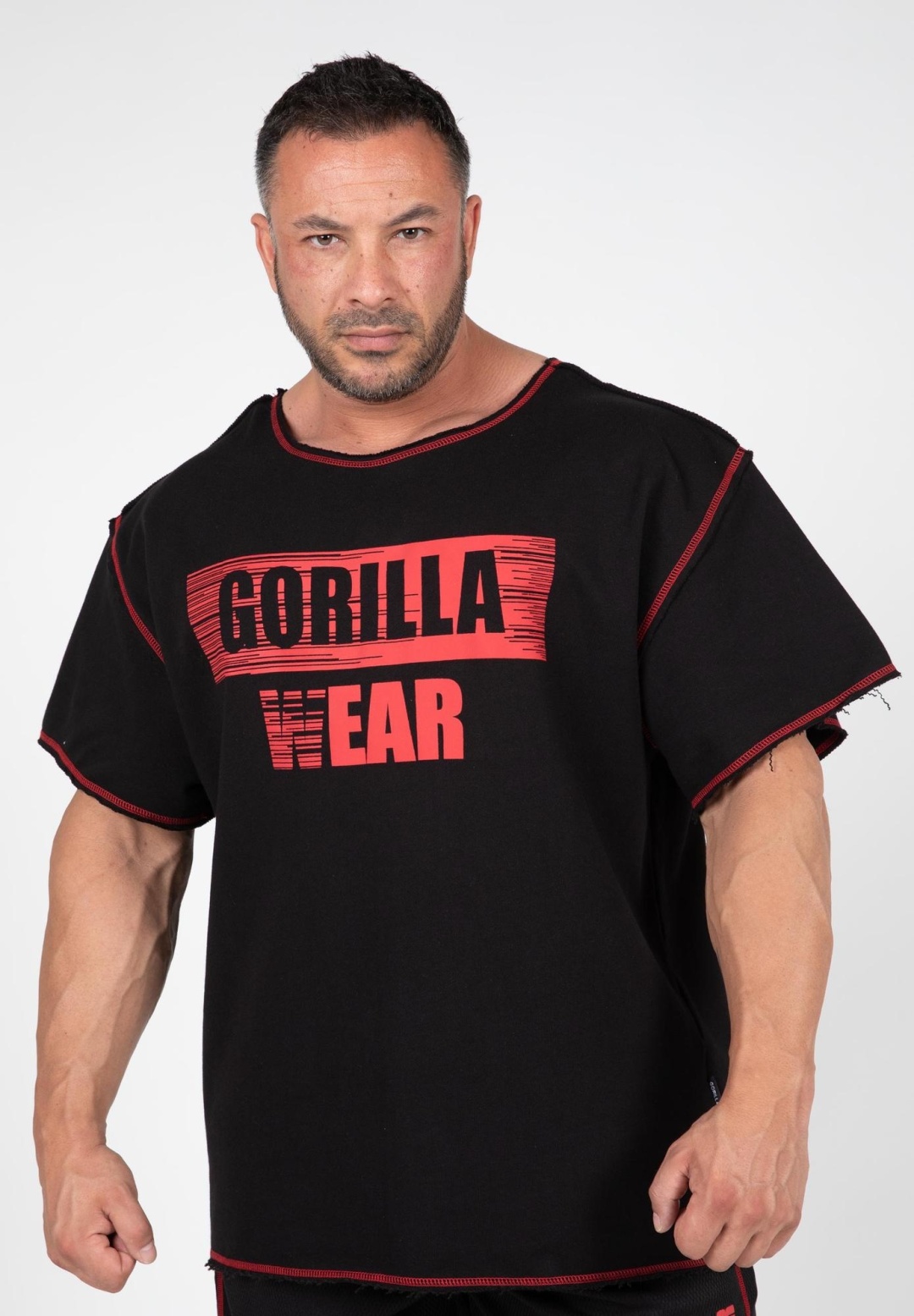 Футболка Gorilla Wear черный, красный