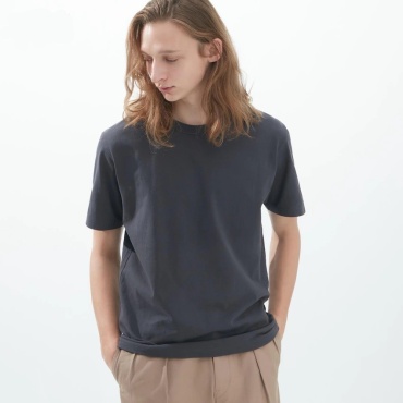 Футболка Uniqlo серый