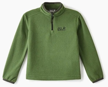 Пуловер Jack Wolfskin зеленый