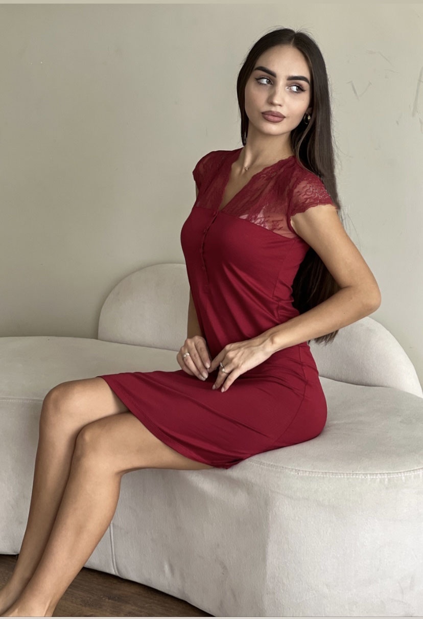 Ночная сорочка MONAMISE красный