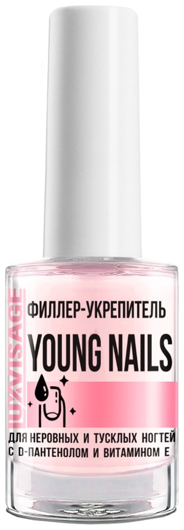 Купить LUXVISAGE сыворотка Филлер-укрепитель YOUNG NAILS для неровных и ...