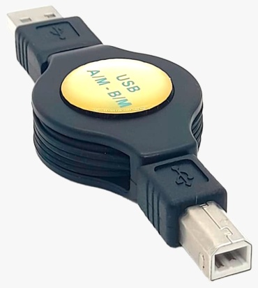 Кабель USB 2.0 A - USB 2.0 B 1 м USB1020